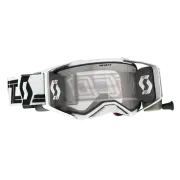 Scott Prospect Super WFS Roll off Motocross Goggles White Black Clear works lens