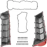 Upgrade Aluminum Engine Valve Covers Kit Compatible With Jeep Grand Cherokee 4.7L 2001-2007