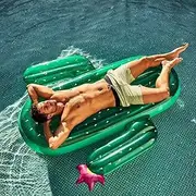 Swim Ring Inflatable Pool Toys Beach Seaside Cactus Floating Row Mounts Adult Recliner Floating Bed Summer Fashion Water Sofa Toy Swimming Ring Floats LWX