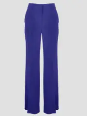 [Alberta Ferretti] Alberta Ferretti-Wide Leg Blu-Donna 40