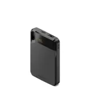 [CY4743PBCHE] ChargeUp Boost 5000mAh Power Bank Black, Dual PortUSB-C 12W + USB-A
