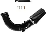PUZZLEDEER Black Cold Air Intake Kit fit for 2007-2012 for Dodge Ram 2500 3500 6.7L Cummins Diese, CM-AF-1021-BK-BK