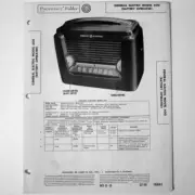 GE General Electric Model 600 (Battery Op) - SAMS Photofact ™ 1950 - New NOS