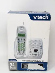NEW Vtech Cordless Phone With Caller ID Digital Answering Machine T2351 24GHz