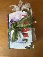 Christmas Junk Journal. Lots Of Ephemera