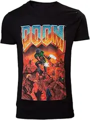 Bioworld Doom T-Shirt L Box Art Black