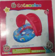 Cocomelon Baby Watercraft Inflatable Float Shaded Baby Boat Ages 1-2