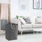 H Foldable Laundry Basket Collapsible Laundry Hamper Bag Folding Dirty Clothes B