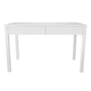 Faith Writing Computer Study Home Office Desk - High Gloss White