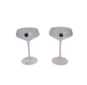 Waterford Crystal Lismore Arcus Coupe Set of 2