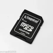100 pcs Kingston MicroSD TF to SD Card Adapter,MicroSDHC MicroSDXC Adapters