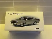 BIANTE 1:18 1972 E49 VALIANT CHARGER in MERCURY SILVER BRAND NEW