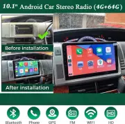 4+64GB For Toyota Tarago Estima Head Unit 2006-16 Carplay Android 13 Stereo