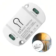 Smart Switch Circuit Breaker Compatible With Plastic Remote Control Wifi