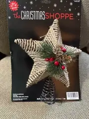 the Christmas Shoppe Star Tree Topper 4-6 ft tree farmhouse rustic cabin