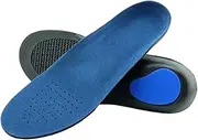 [ZSCAL] Women And Men EVA High Arch Breathable Valgus Arch Support Orthotic Insole, Flat Feet Plantar Fasciitis Inserts, Pain Relief Foot Injury, Conditions As Plantar Fasciitis, Achilles Pain(Large-44-47)