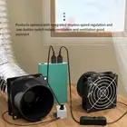 USB Kitchen Ventilation Fan with No Installation Needed and Adjustable Speed