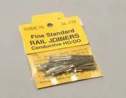 Peco Sl-110 Ho Scale Code 75: Metal Rail Joiners (24 Pieces)