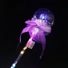 Love Heart LED Magic Fairy Stick Rave Toy Glow Stick Light-up Magic Ball Wand