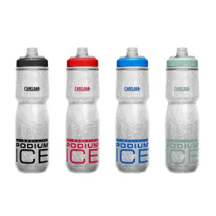 【CAMELBAK】Podium Ice酷冰5倍保冷自行車噴射水瓶 620ml(水杯/水壺/補水/戶外/露營/運動/單車)