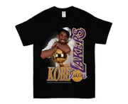 Kobe Bryant 90S Vintage T shirt - Black