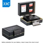 Camera Battery+ SD&Micro SD Card Case for Fujifilm X100VI X-T3 X-T2 X-T30 X-20