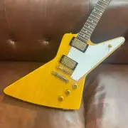 Gibson Custom Shop 1958 Korina Explorer Reissue White Pickguard Natural #841900