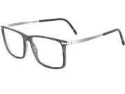 Silhouette Eyeglasses MOMENTUM 56/15/145 Slate Grey Rhodium 2921-6600-56MM