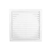 BLAUBERG BLABGR150WHF - 150mm Fixed Grille - White