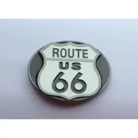 在飛比找蝦皮購物優惠-新款美國66號公路標誌皮帶扣 Route us 66 歐美風