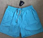 New w Tags Authentic VILEBREQUIN MOOREA Swim Trunks - BRIGHT AQUA XXXL Men - 3XL