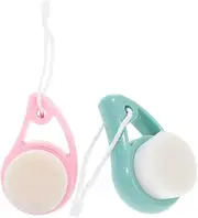 MOTHNUR Manual Facial Cleansing Brush Set Soft Face Scrubber for Gentle Cleaning