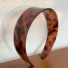 French Retro Hairband Headdress Korean Style Hair Hoop Leopard Headband Girls