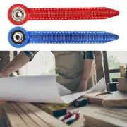 Mini Woodworking Compass Scriber Measurement Tool Multipurpose 360° Rotating