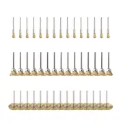 45Pack 3mm Brass Wire Wheel Polishing Mix Brush Set Dremel Rotary Shank Tool N