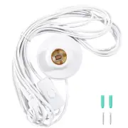 20Ft E26/E27 Socket On/Off Switch Wire Light Bulb Socket Lamp-Socket for Balcony