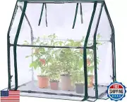 Mini Greenhouse for Indoor Outdoor: Ohuhu Tabletop Portable Green House with