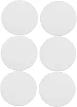 Ciieeo 6 Pack Led Downlight Diffuser Acrylic Light Shade Diffuser Sheets for Ceiling Spotlight Lamp Accessories Dazzling Lampshade Flat Design Easy Install