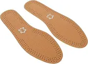 KOMBIUDA 1 Pair Breathable Cushioning Shoe Insoles for Men and Women Sweat Absorbing Sports Inserts for Sneakers Fit Soft Supple Design Comfortable Foot Fatigue Relief