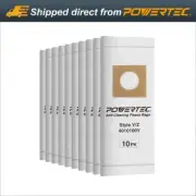 POWERTEC 75057 Filter Bags for Hoover Windtunnel Upright Style Y, Z Vacuum, 10PK