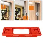 Hinge Door Lock Aperture Locator ABS Red Door Hinge Router Template♡
