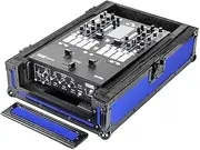 ODYSSEY Universal 12-Inch Format Extra Deep DJ Mixer Case (FR12MIXBKBLUXD)