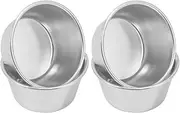 TOPPERFUN Healthy Dessert Baking Carbon Steel Egg Tart Molds Madeleine Pans Cake Molds