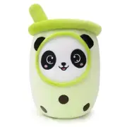 Cute Boba Milk Tea Plushie Toy Soft Stuffed Latte Americano 70cm Panda Green