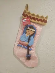 Saint Nicholas Square Princess Christmas Stocking