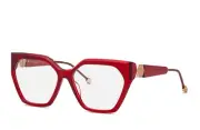 Philipp Plein VPP068S 0V64 BORDEAUX TRASPARENTE LUCIDO 57/15/140 Women's Frame