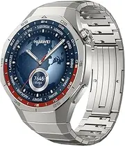 [HUAWEI] Watch GT 5 Pro 46mm, Smartwatch, Up to 14 Days Battery Life, Compatible iOS&Android, 150+ Sports Modes, GPS, Bluetooth Calls, Ceramic and Titanium, Pro-Level Sports, Golf Courses Map, Titanium