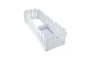 Dog Pet Cat Kennel Enclosure Cage Fence Safety Gate Playpen Crate Whelping Box Barrier Kitten Puppy Furniture 8 Panels 2in1 White