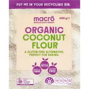 Macro Organic Coconut Flour 400g
