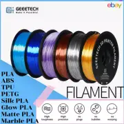 Geeetech PLA Filament 1Kg 1.75mm Silver Rainbow White Glow PLA for 3D Printer